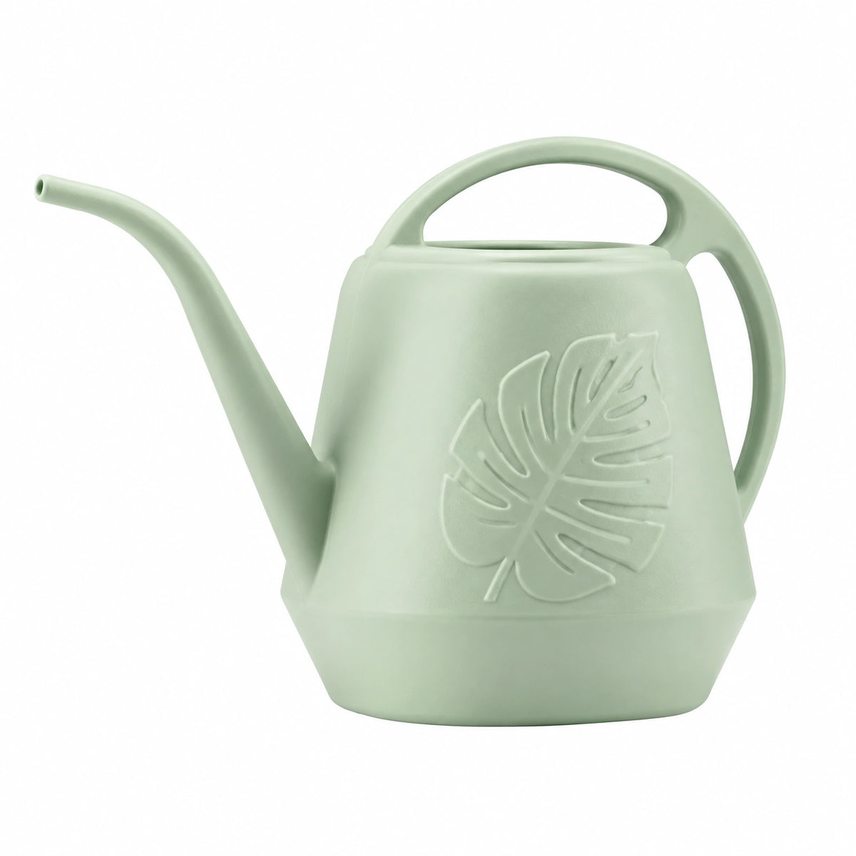 Arrosoir 1.5 L en plastique vert clair à bec long pour plantes